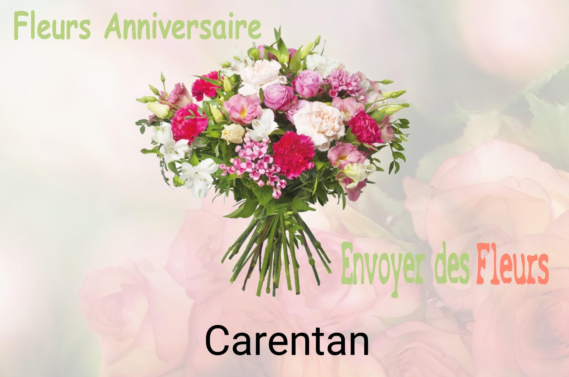 Bouquet de fleurs d’anniversaire livré à Carentan