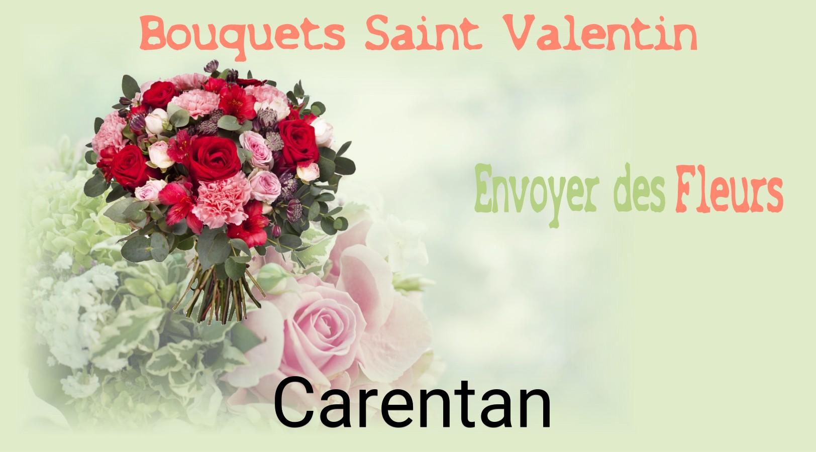 Roses de Saint-Valentin livrées à Carentan